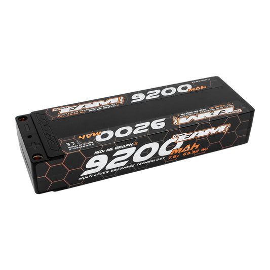 Team EAM - Multi Layer Graph-X 9200mAh Battery - 160C - 7.4V - 327g - 25.1mm - 2S LiPo