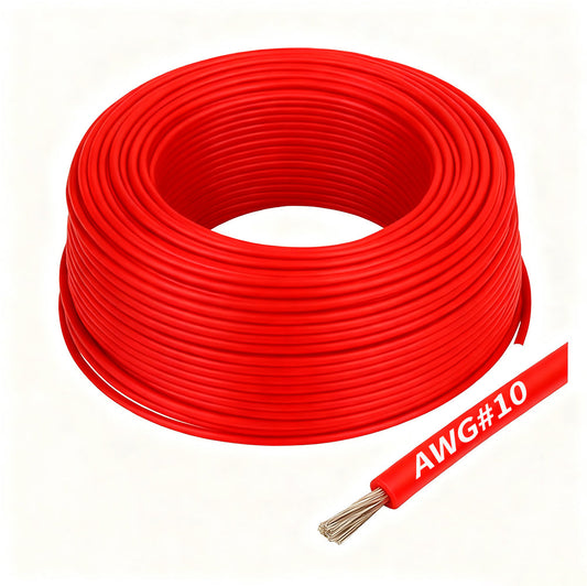 Gens Ace AWG#10 Silicone Wire - Red x 1M Each