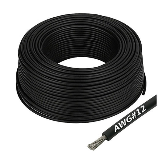 Gens Ace AWG#12 Silicone Wire - Black x 1M Each