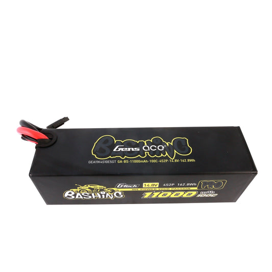 Gens Ace G-Tech 11000mAh 14.8V 100C 4S2P Lipo Battery Pack with EC5-Bashing Series