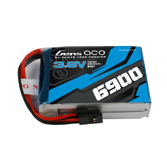 Gens Ace 6900mAh 3.8V 1S2P Lipo Battery Pack