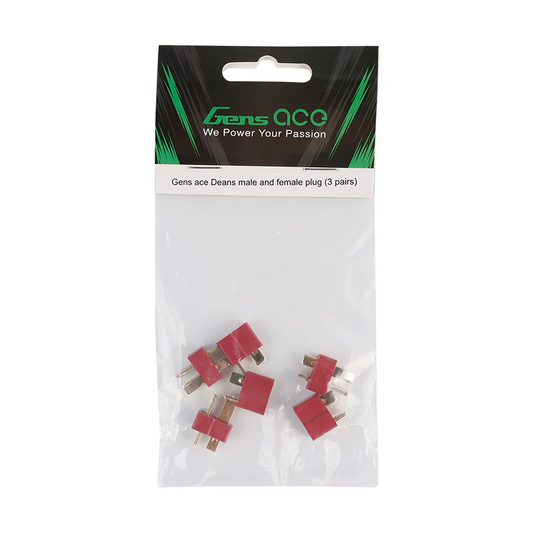 Gens Ace Deans(T) male & female plug (3 pairs)