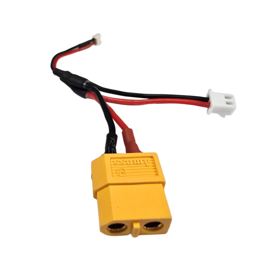 Gens Ace XT60 female, JST-XHR-2P to MCX male adapter, 100mm