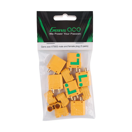 Gens Ace XT90S male & female plug (3 pairs)