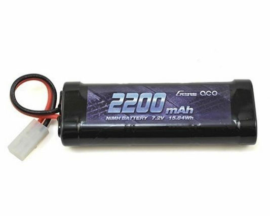 Gens Ace 2200mAh 7.2V NIMH Battery with Tamiya Plug
