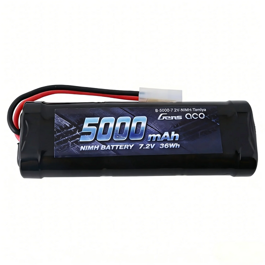 Gens Ace 5000mAh 7.2V NIMH Battery with Tamiya Plug