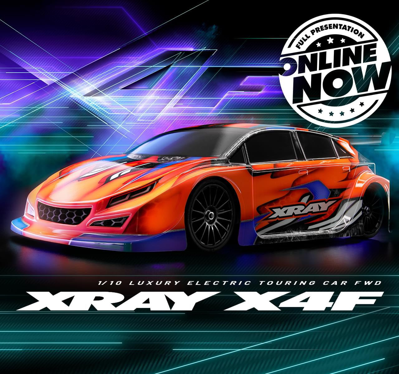 XRAY X4F'25 - 1/10 LUXURY ELECTRIC TC FWD