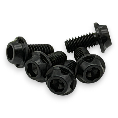 INOV8 X-Lite Black 7075 Aluminium Screws (5) (Assorted Sizes)