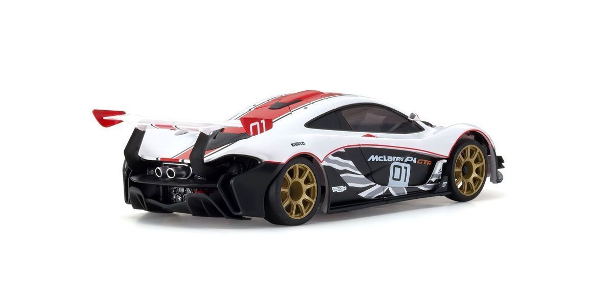 Kyosho Mini-Z RWD McLaren P1 GTR White-Red (W-MM/KT531P)