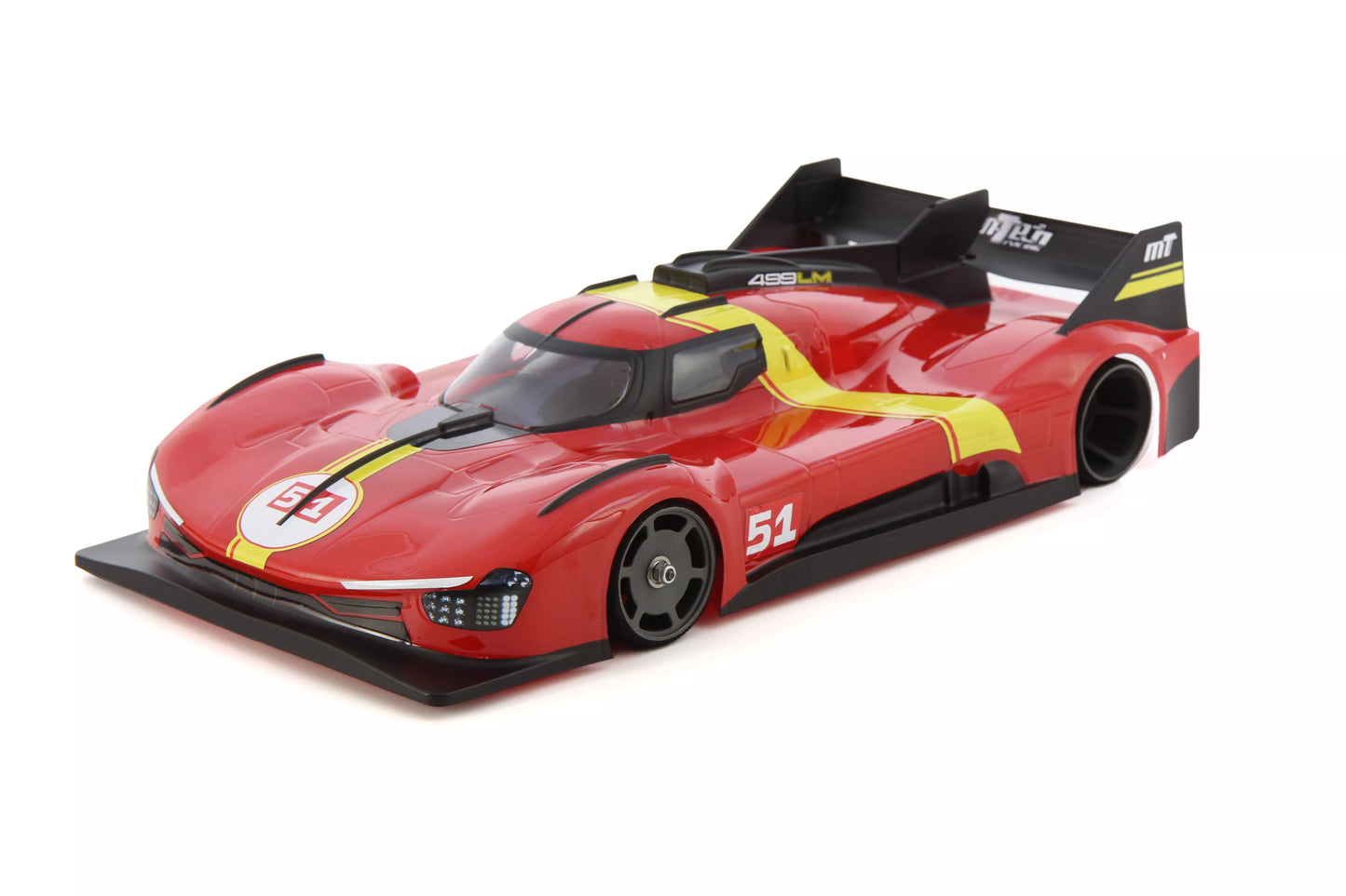 Mon-Tech 499 LMH 1:12 Body Shell (clear)