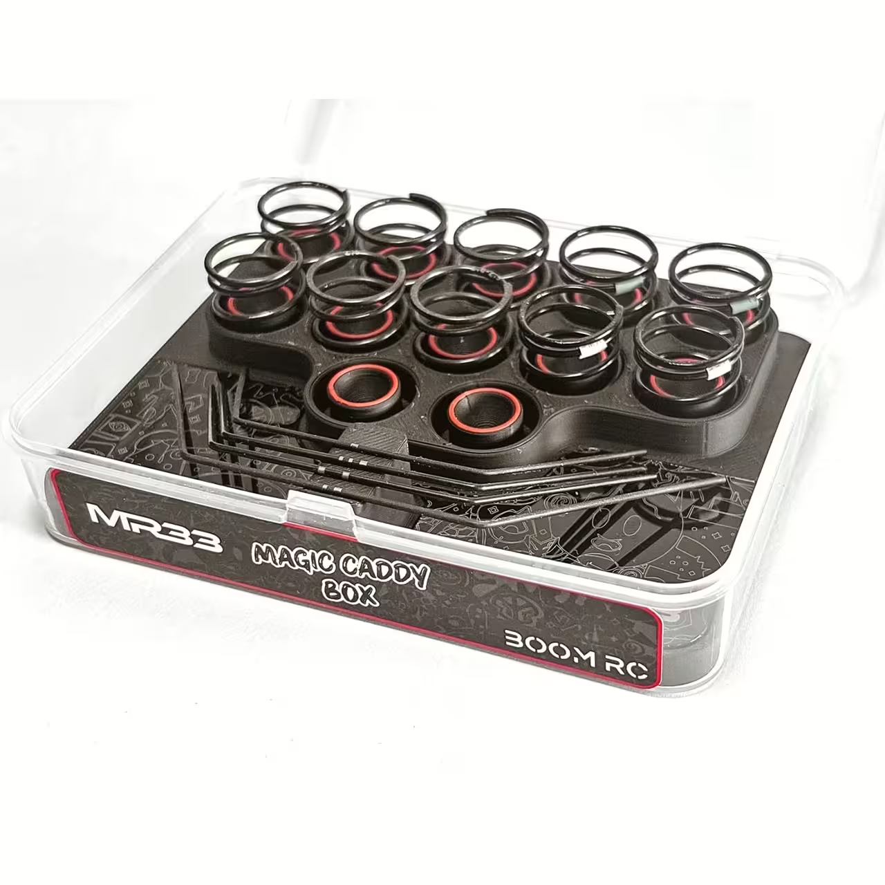 MR33 Magic Caddy Box for 1:10 Onroad Springs and Anti-roll Bars (Mugen/ARC/Xray/Schumacher)