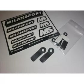 Milansport Rear Body Post Support for 1/12 pan cars (6mm post) V2