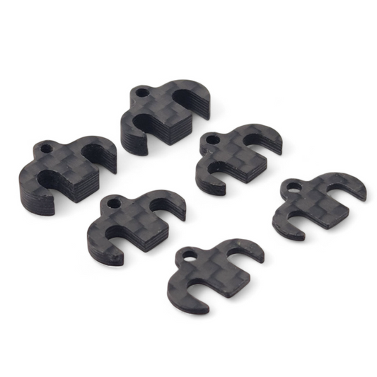 RC MAKER 1044 - Rear Body Mount Shim Plate Set (Option)
