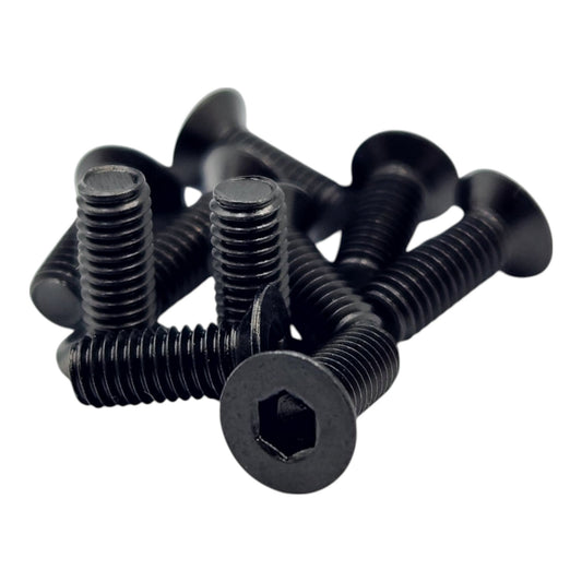 RC MAKER 9033 - 110 DEG M3 x 8mm Flat Head Screws (10)