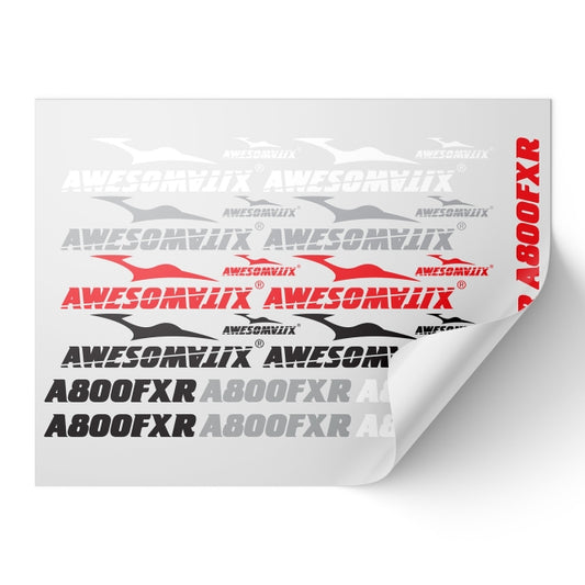Awesomatix STS-A800FXR Sticker Sheet