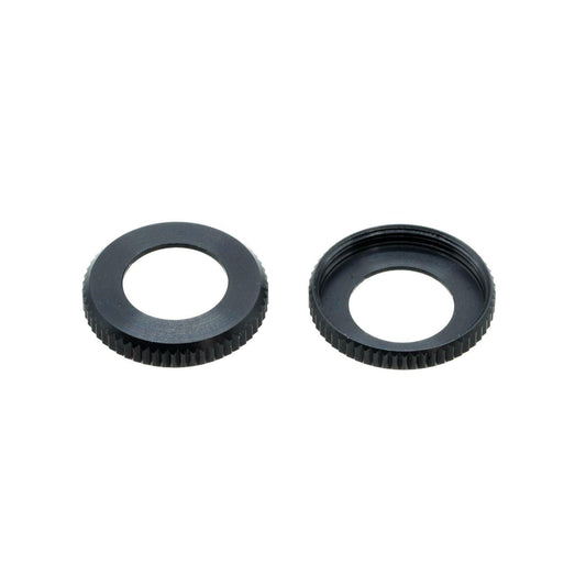 XLP ALU SHOCK CAP-NUT - BLACK (2)