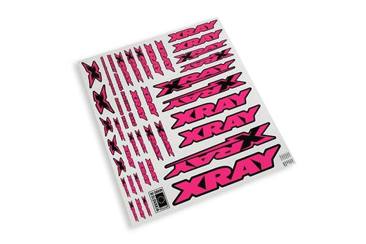 Xray Sticker For Body Neon Red, X397314