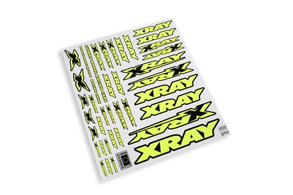 Xray Sticker For Body Neon Yellow, X397315