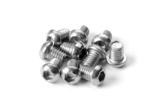 HEX SCREW SH M3X4 SMALL HEAD - STAINLESS (10)