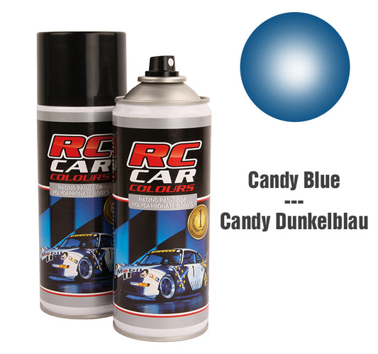 RC Car Colours Lexan Spray Candy Dark Blue Nr 1021 150ml