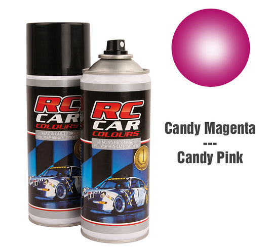 RC Car Colours Lexan Spray Candy Magenta Nr 1022 150ml