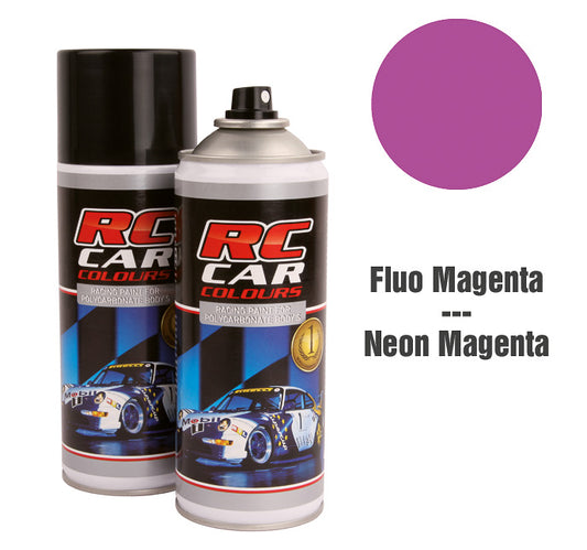 RC Car Colours Lexan Spray Fluo Magenta Nr 1012 150ml