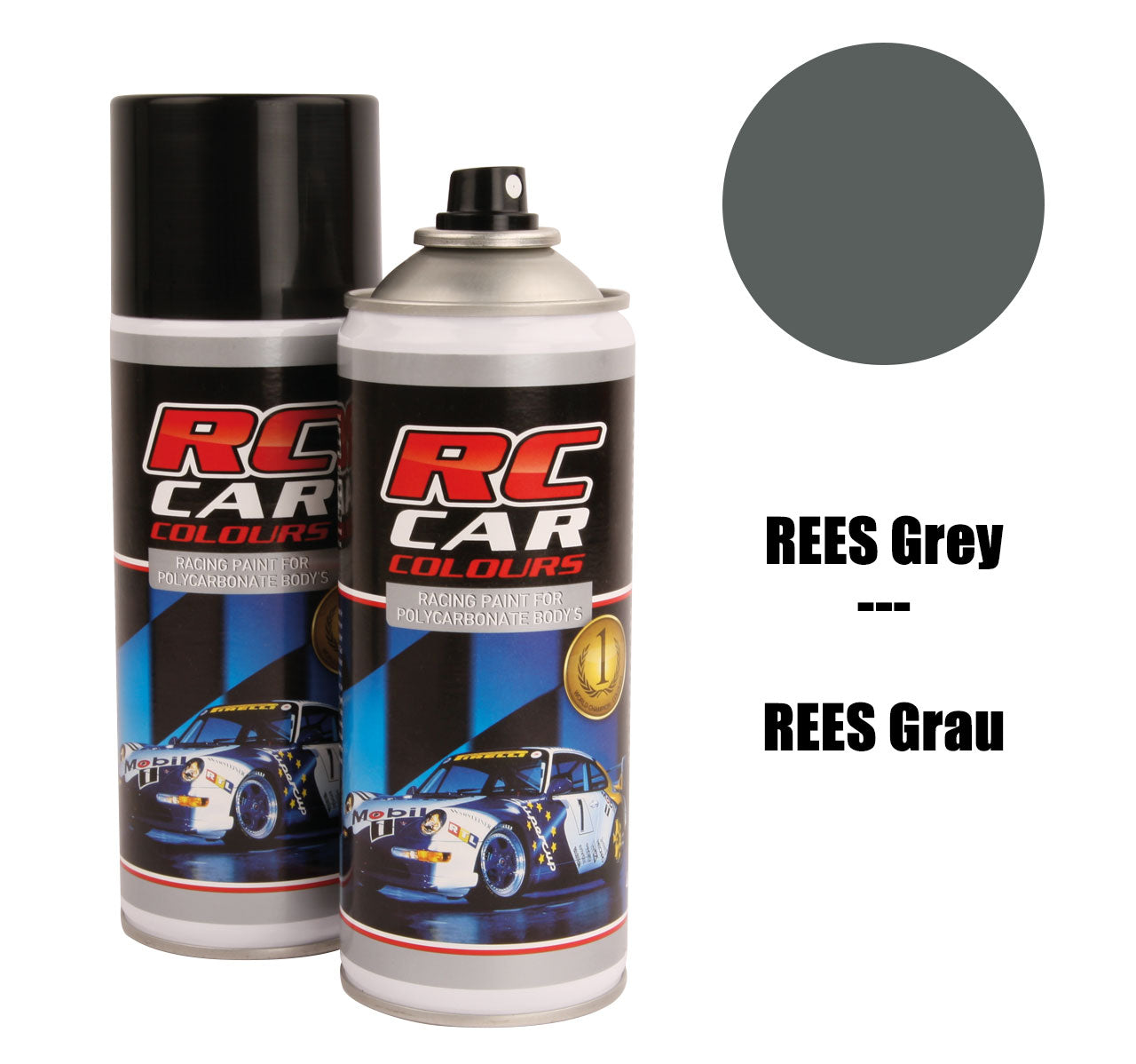 RC Car Colours Lexan Spray Grey Nr 952 150ml