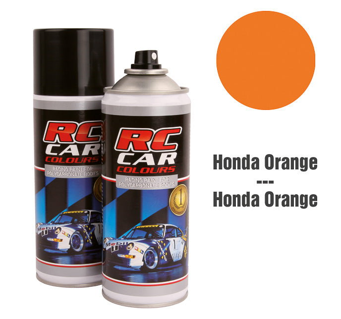 RC Car Colours Lexan Spray Honda Orange Nr 945 150ml