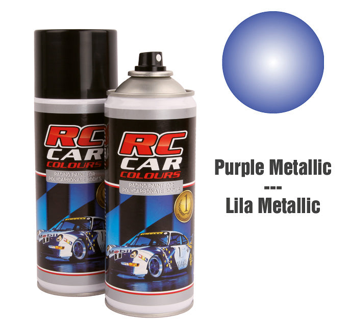RC Car Colours Lexan Spray Purple Metalic Nr 930 150ml
