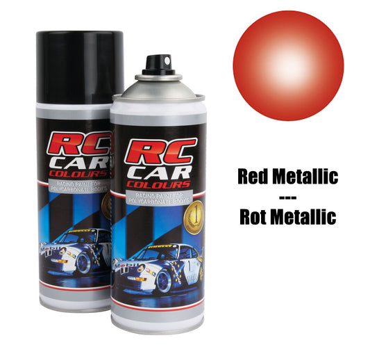 RC Car Colours Lexan Spray Red Metallic Nr 937 150ml