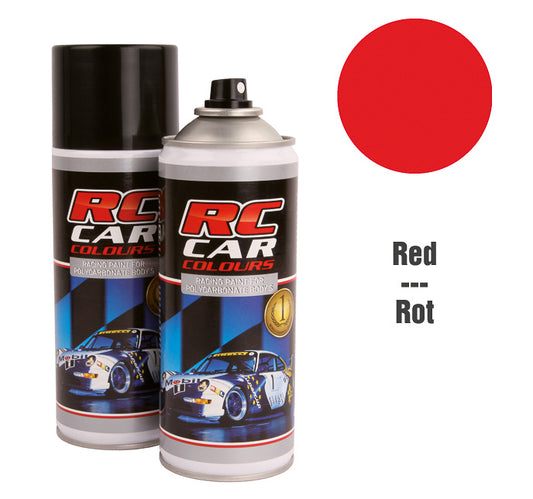 RC Car Colours Lexan Spray Red Nr 110 150ml