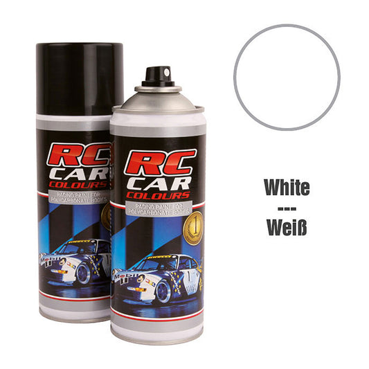 RC Car Colours Lexan Spray White Nr 710 150ml