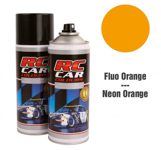 RC Car Colours Lexan Spray 150ml - Fluo Orange