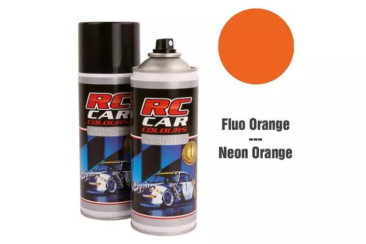 RC Car Colours Lexan Spray Fluo Deep Orange Nr 1011 150ml