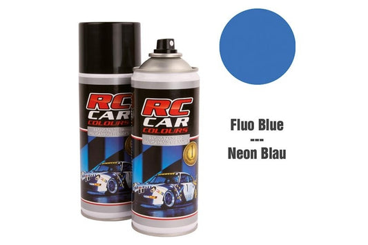 RC Car Colours Lexan Spray Fluo Blue Nr 1014 150ml