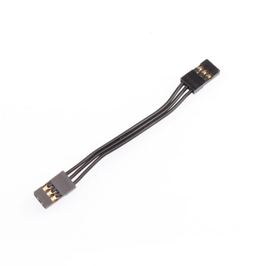RUDDOG RX Connector Wire Black 60mm (JR Male to JR Male)