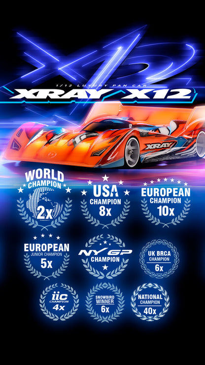 XRAY X12'25 - 1/12 PAN CAR