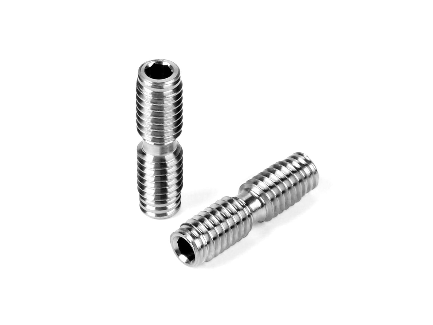 X4 ADJUSTABLE CAMBER SCREW 14MM M4 L/R - TITANIUM (2)