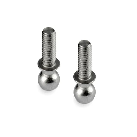 BALL END 4.9MM WITH 9MM THREAD - HUDY SPRING STEEL (2)
