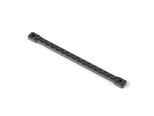 X12 CARBON REAR BULKHEAD BRACE FOR 1-PIECE CHASSIS