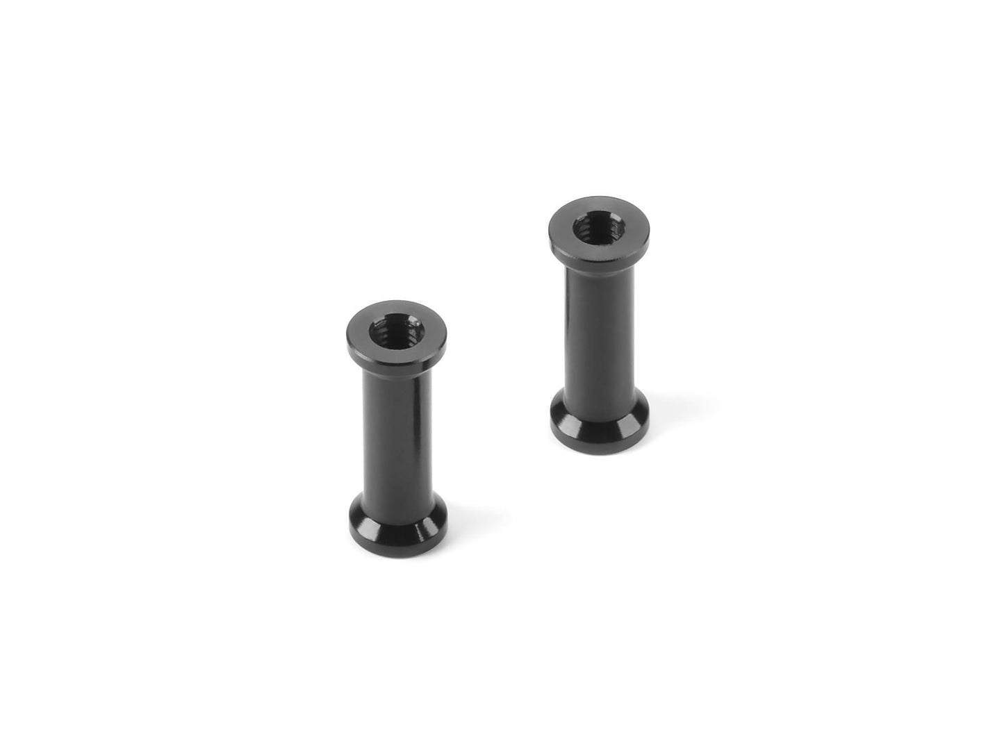 ALU REAR BRACE MOUNT 15.5MM - BLACK (2)