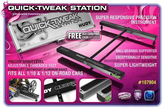 Hudy Quick-Tweak Station + Alu Carry Case, H107904