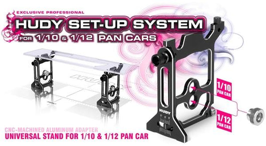 Universal Exclusive Set-Up System For 1/10 & 1/12 Pan Cars, H109405