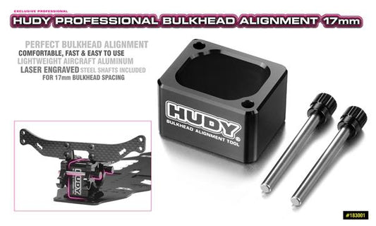 HUDY PROFESSIONAL BULKHEAD ALIGNMENT TOOL 17MM