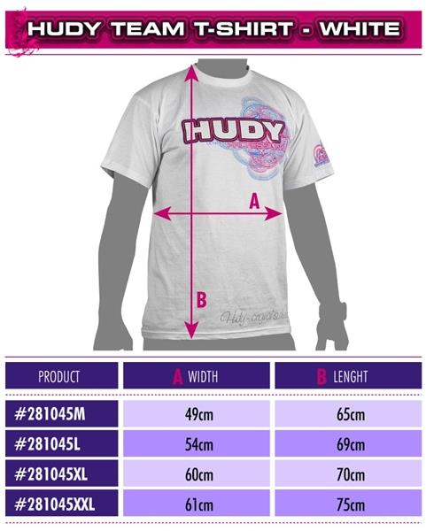 Hudy T-Shirt - White (Xxl), H281045XXL