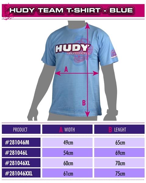 Hudy T-Shirt - Sky Blue (M), H281046M