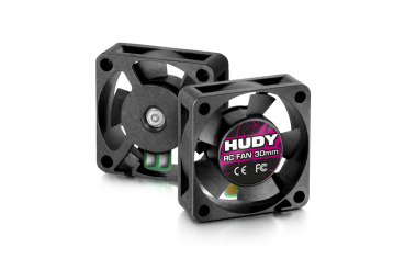 HUDY BRUSHLESS RC FAN 30MM - WITH INTERNAL SOLDERING TABS