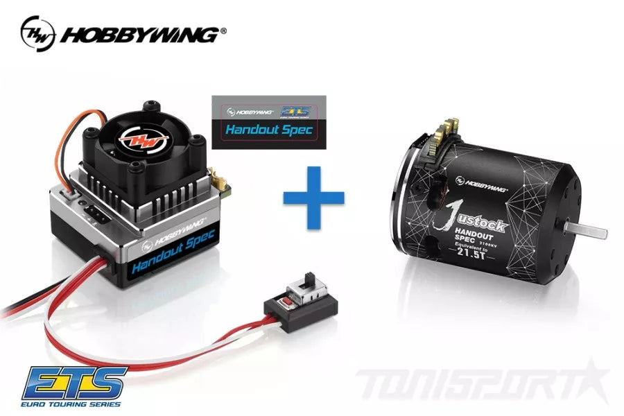 Hobbywing XeRun XR10 Justock G3 Handout Spec ESC & XeRun Justock Handout Spec 21.5T ETS Motor