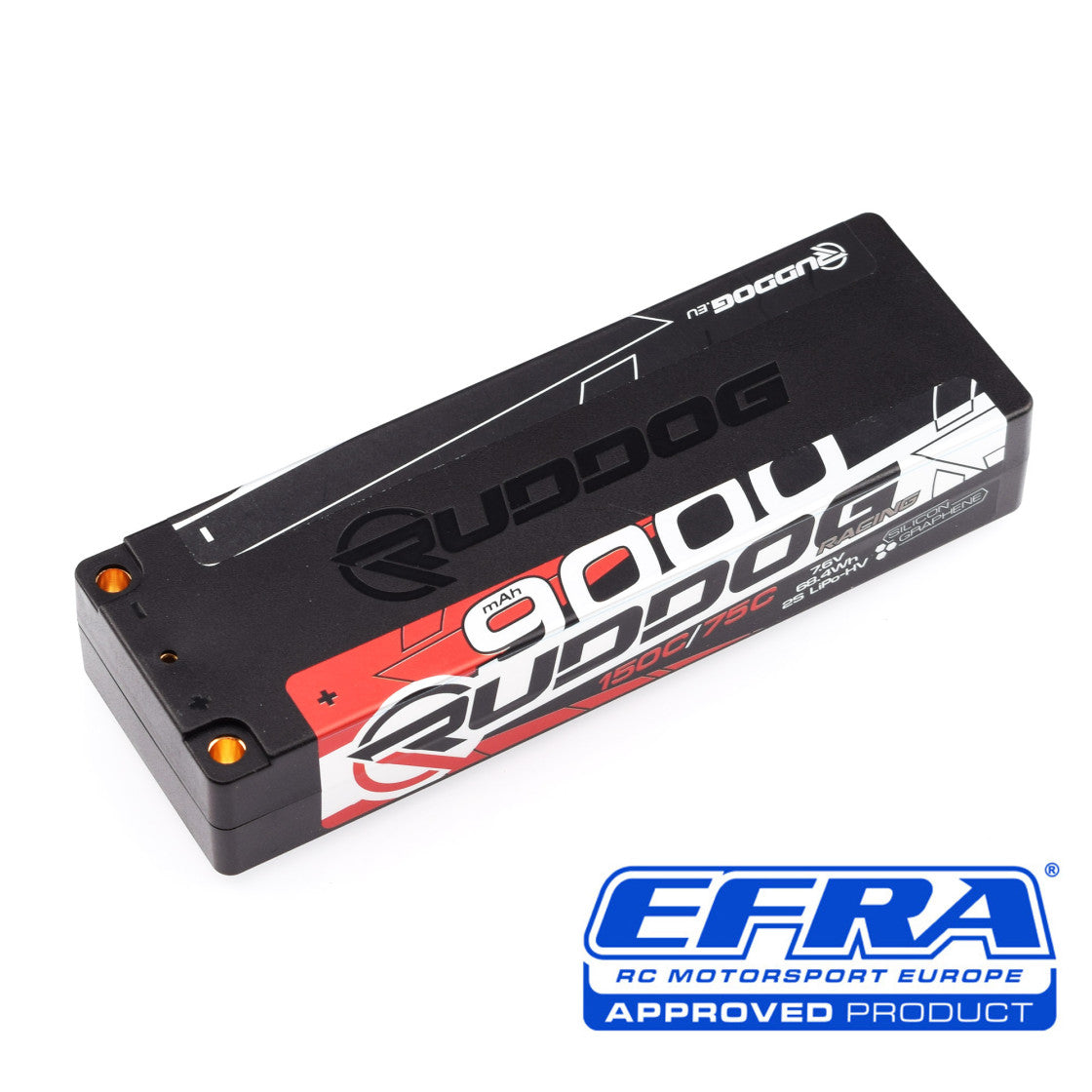 RUDDOG Racing 9000mAh 150C/75C 7.6V Stick Pack LiPo-HV Battery